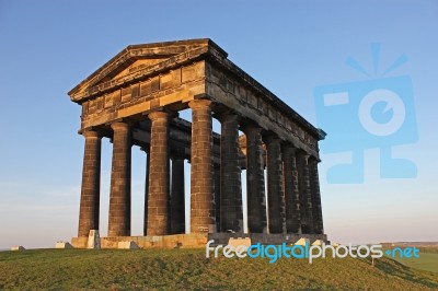 Penshaw Monument Sunderland Stock Photo