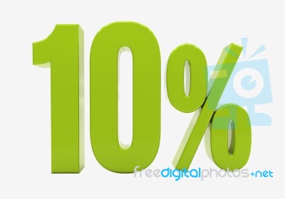 Percentage Sign Stock Image