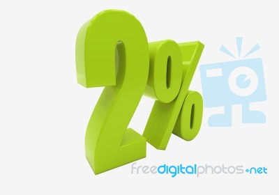 Percentage Sign Stock Image