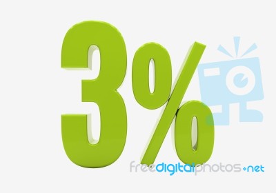 Percentage Sign Stock Image