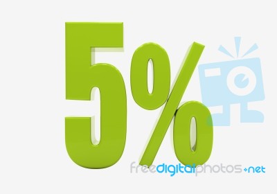 Percentage Sign Stock Image