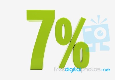 Percentage Sign Stock Image