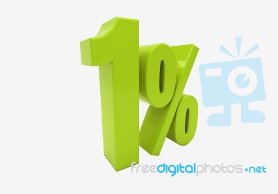 Percentage Sign Stock Image