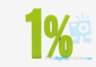 Percentage Sign Stock Image