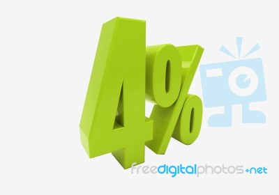 Percentage Sign Stock Image