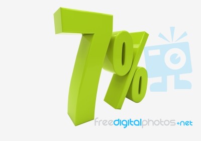 Percentage Sign Stock Image