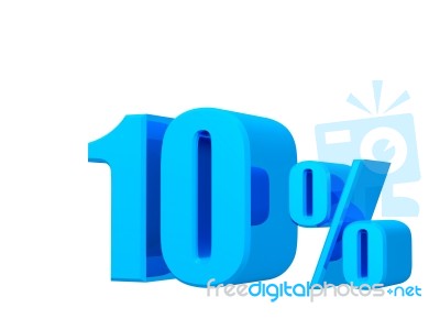 Percentage Sign Stock Image