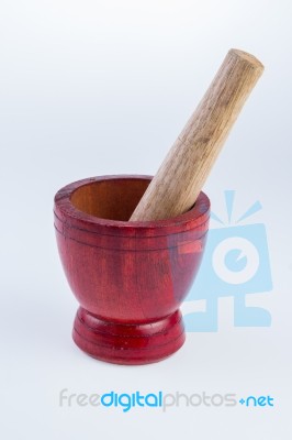 Pestle And Mortar Stock Photo