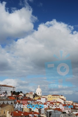 Phanteon Or Santa Engracia Church In Lisbon Stock Photo