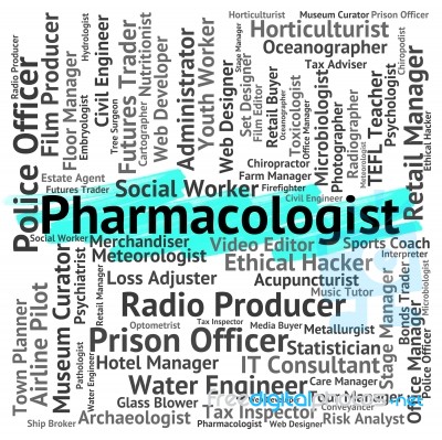 Pharmacologist Job Meaning Career Jobs And Hire Stock Image