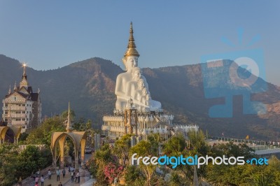 Phasornkaew Temple Stock Photo