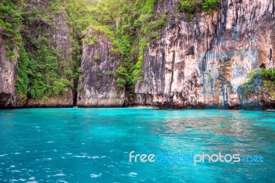 Phi Phi Island, Krabi Thailand Stock Photo