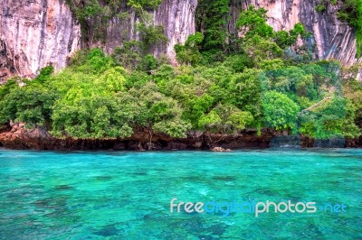 Phi Phi Island, Krabi Thailand Stock Photo