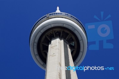 Photo Of The Cn Tower Stock Photo