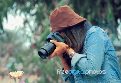 Photographer Stock Photo