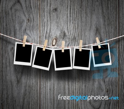 Photos Hanging Stock Photo