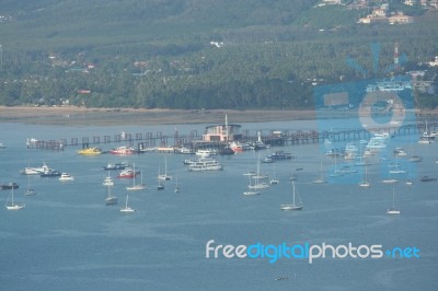 Phuket Pier Stock Photo