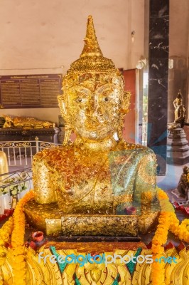 Phuket, Thailand - Sept 12, 2015: Strange Buddha Statue At Prato… Stock Photo