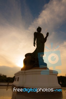 Phutthamonthon, Place Of Worship In Salaya, Thailand · Tambon S… Stock Photo