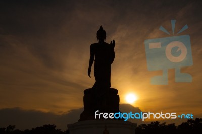 Phutthamonthon, Place Of Worship In Salaya, Thailand · Tambon S… Stock Photo