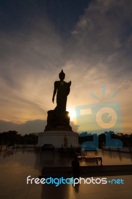 Phutthamonthon, Place Of Worship In Salaya, Thailand · Tambon S… Stock Photo