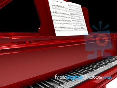 Piano Stock Image