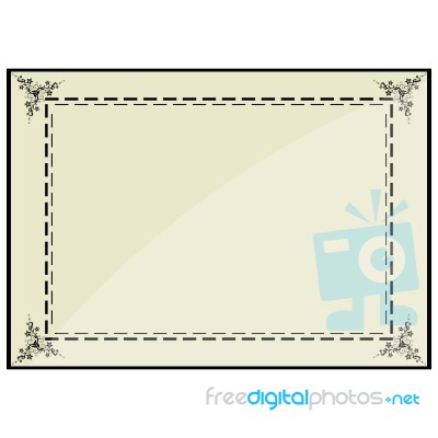 Picture Frame Stock Image