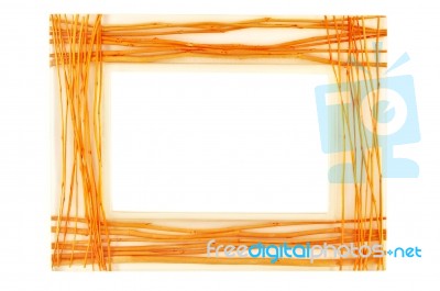 Picture Frame In Resin Stock Photo