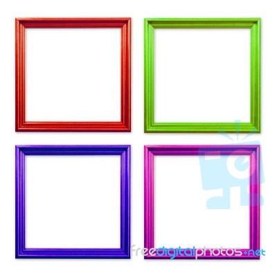 Picture Frames Stock Photo