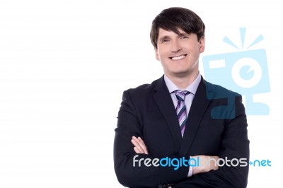 Picture Of A Businessman Stock Photo