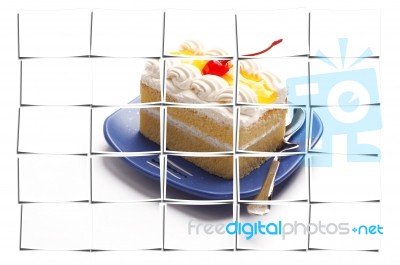 Piece Of Cake Stock Photo