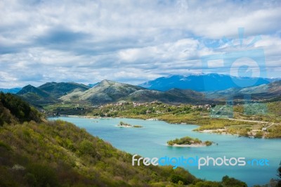 Piedi Monte Di Matese Stock Photo