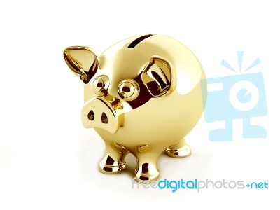 “piggy Bank Isolated” Stock Image