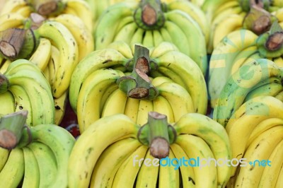 Pile Of Banana Stock Photo