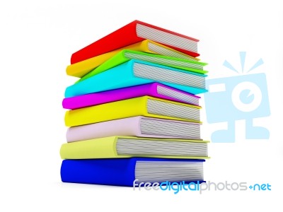 Pile Of Books Stock Photo