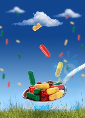 Pills Stock Photo