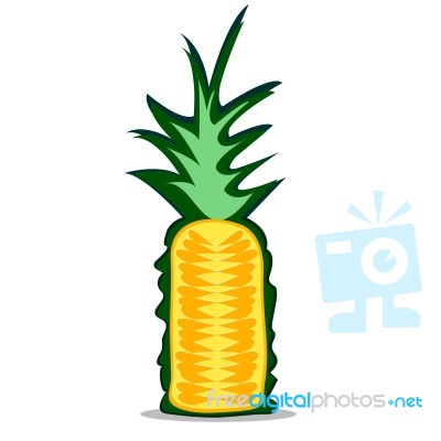 Pine Apple Stock Image