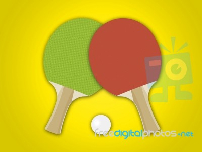 Ping Pong Stock Image