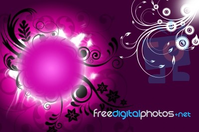 Pink Background Stock Image