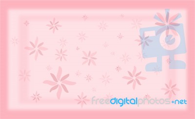 Pink Background Pastel Style Stock Image