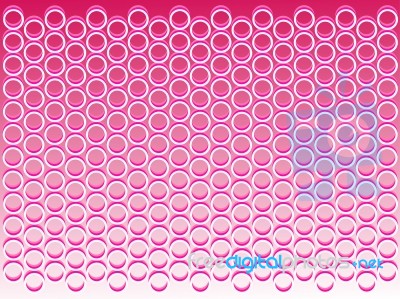 Pink Circle Texture Stock Image