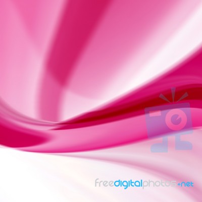 Pink Curved Background Stock Image