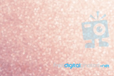 Pink Gold Glitter Bokeh Background Stock Photo