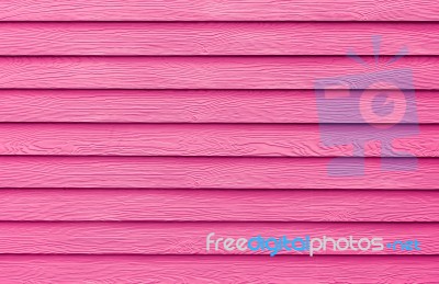 Pink Synthetic Wood Texture For Background Stock Photo