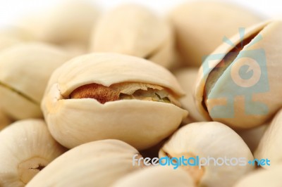 Pistachio Nuts Stock Photo