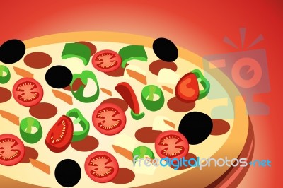 Pizza Stock Image