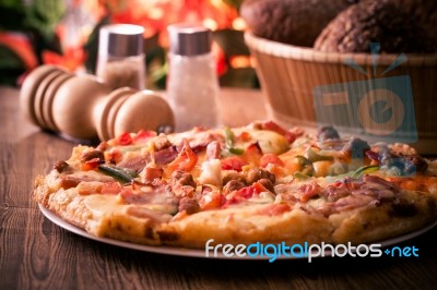 Pizza Stock Photo