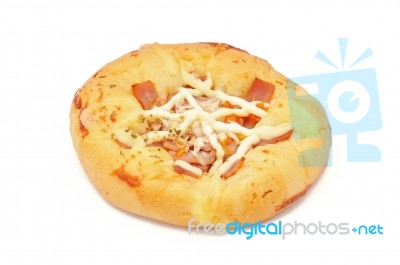 Pizza Bread Stock Photo