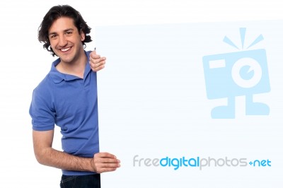 Place Your Business Ad Here Stock Photo