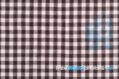 Plaid Cloth Texture Stock Photo